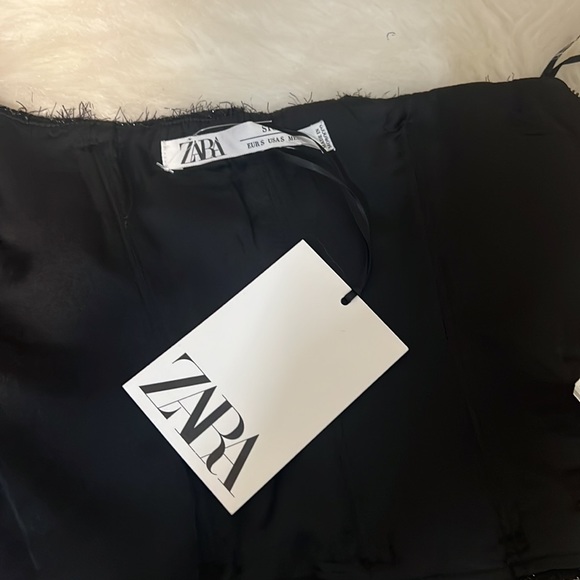 ZARA Limited Edition Black Sparkly Bustier. - Picture 7 of 12